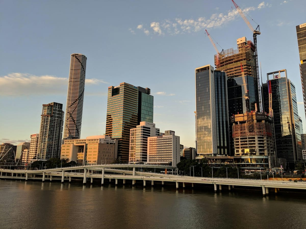 Brisbane city skyline, HFT's home base in South East Queensland